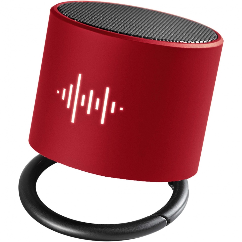 Logo trade promotional giveaway photo of: SCX.design S26 light-up ring speaker