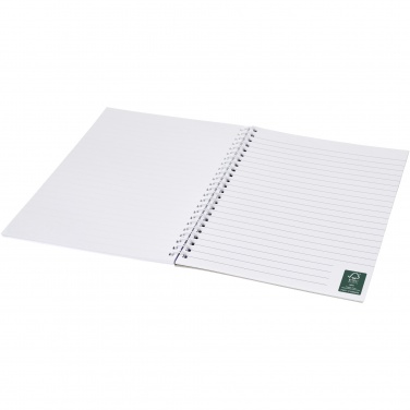Logo trade promotional products picture of: Desk-Mate® A4 spiral notebook with printed back cover
