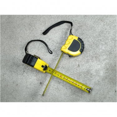 Logo trade promotional products image of: Rule 3-metre RCS recycled plastic measuring tape