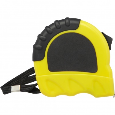 Logo trade promotional merchandise image of: Rule 5-metre RCS recycled plastic measuring tape