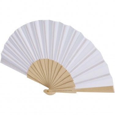 Logo trade corporate gifts picture of: Manuela hand fan