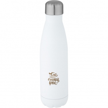 Logotrade advertising product picture of: Cove 500 ml RCS certified recycled stainless steel vacuum insulated bottle 