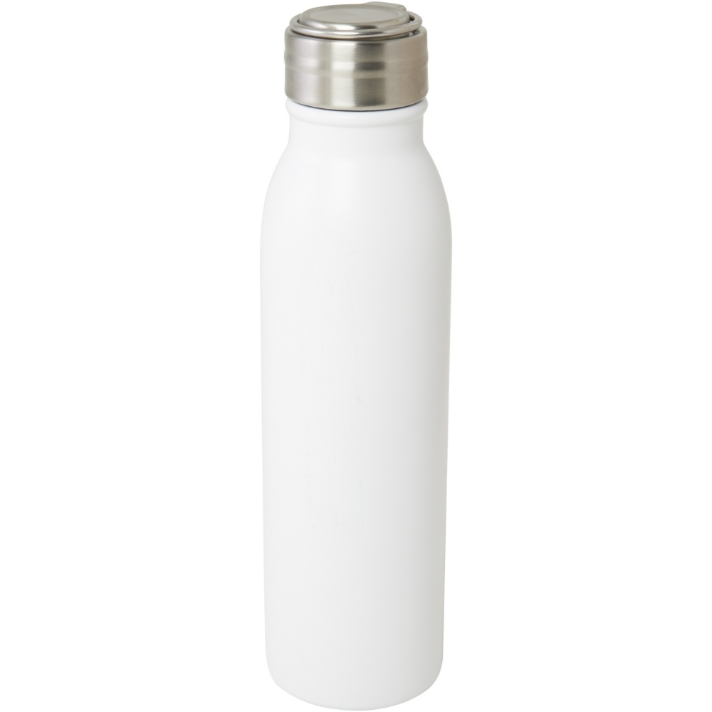 Logo trade promotional gifts picture of: Harper 700 ml RCS certified stainless steel water bottle with metal loop