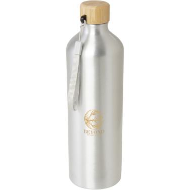 Logo trade promotional gifts picture of: Malpeza 1000 ml RCS certified recycled aluminium water bottle