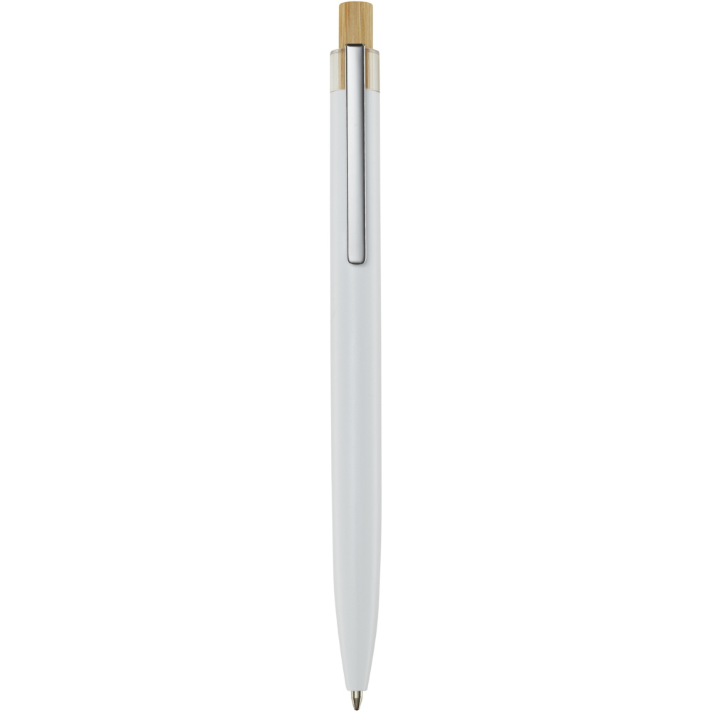 Logotrade advertising product image of: Nooshin recycled aluminium ballpoint pen (black ink)