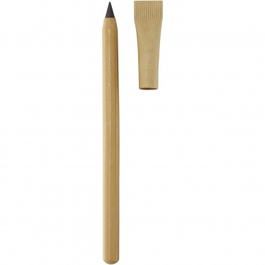 Logo trade promotional item photo of: Seniko bamboo inkless pen