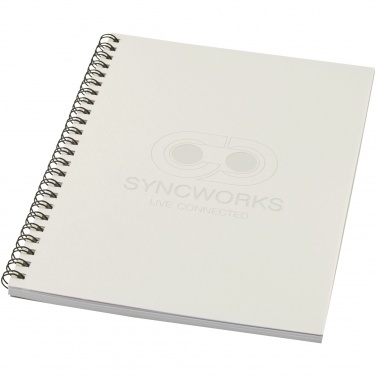Logotrade promotional merchandise picture of: Desk-Mate® A5 colour spiral notebook