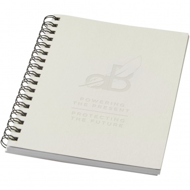 Logo trade promotional products image of: Desk-Mate® A6 colour spiral notebook