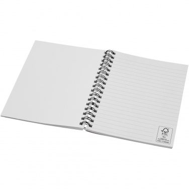 Logo trade promotional item photo of: Desk-Mate® A6 colour spiral notebook