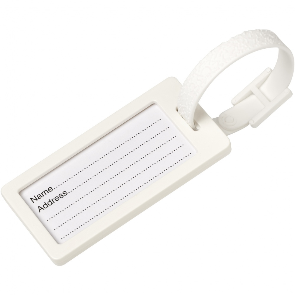 Logotrade promotional products photo of: River recycled window luggage tag