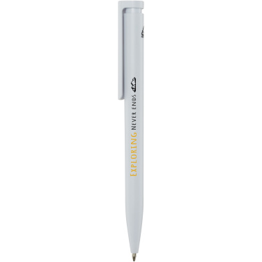 Logo trade promotional merchandise image of: Unix recycled plastic ballpoint pen
