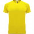 Bahrain short sleeve men's sports t-shirt, Yellow