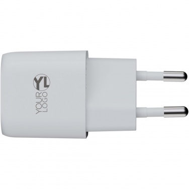 Logo trade corporate gift photo of: Xtorm XEC020 GaN² Ultra 20W wall charger
