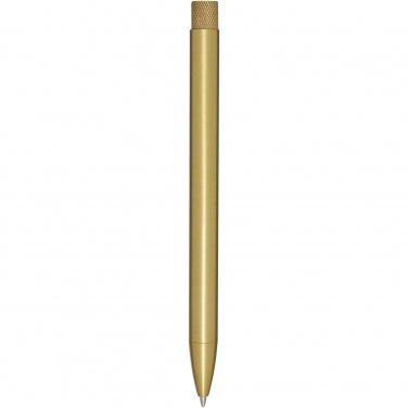 Logo trade promotional gift photo of: Beatriz recycled brass ballpoint pen