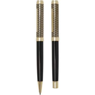 Logo trade promotional products picture of: Legato ballpoint and rollerball pen set