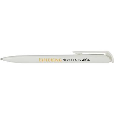 Logo trade promotional item photo of: Lucia recycled plastic ballpoint pen