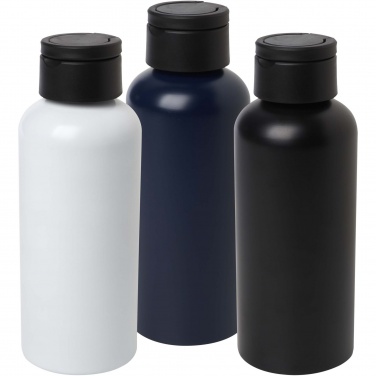 Logo trade corporate gifts image of: Trinity 600 ml RCS certified recycled aluminium water bottle with RPET lid