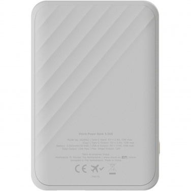 Logo trade promotional merchandise photo of: Xtorm XG205 Go2 12W 5.000 mAh fast charge power bank 