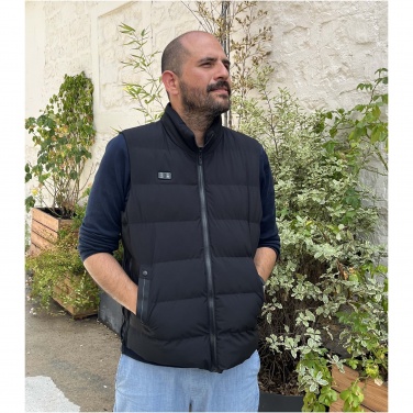 Logo trade promotional gifts image of: SCX.design G01 heated bodywarmer with power bank