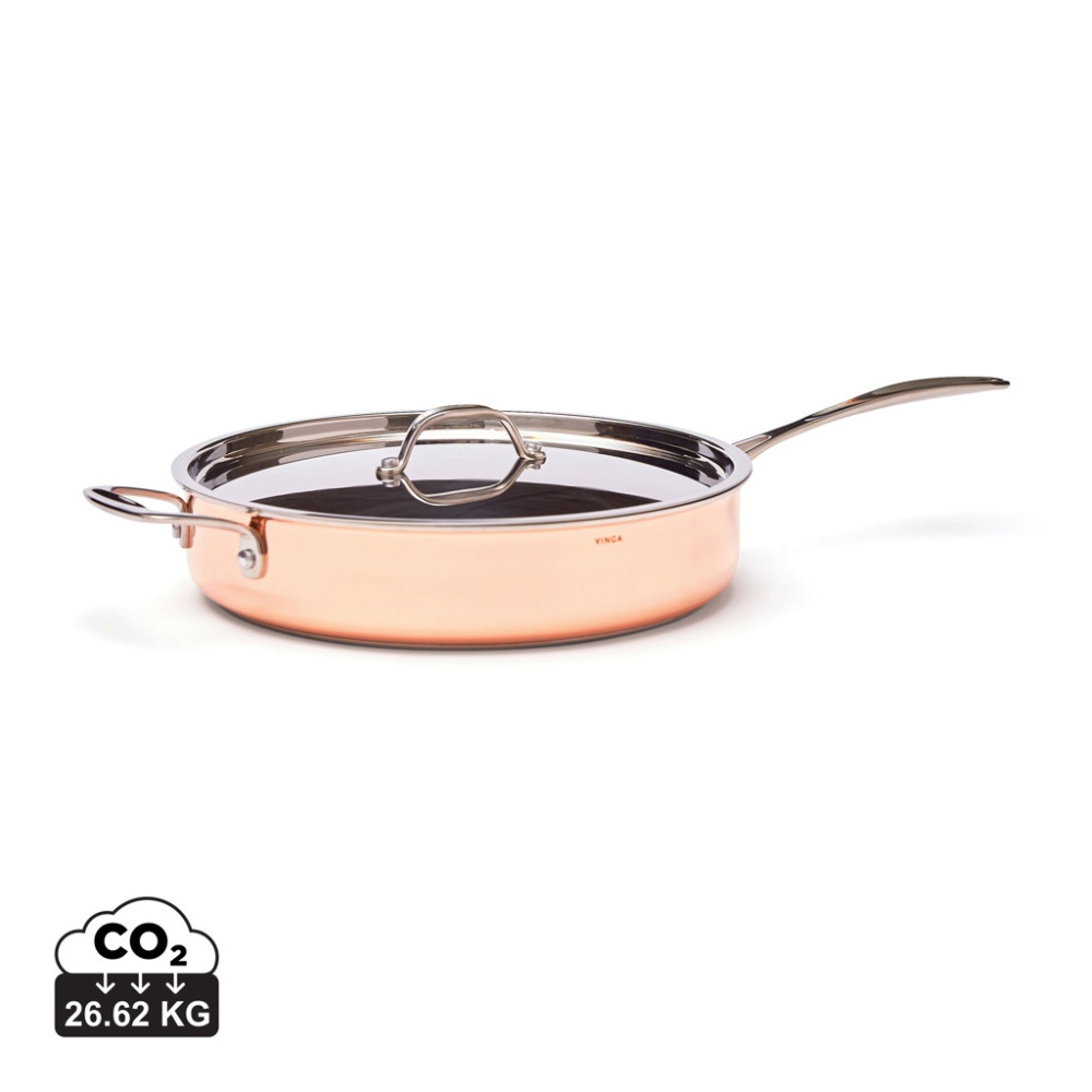 Logo trade promotional item photo of: VINGA Baron copper sauté pan