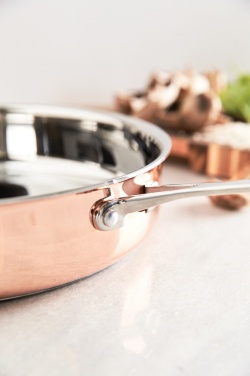 Logo trade corporate gift photo of: VINGA Baron copper sauté pan