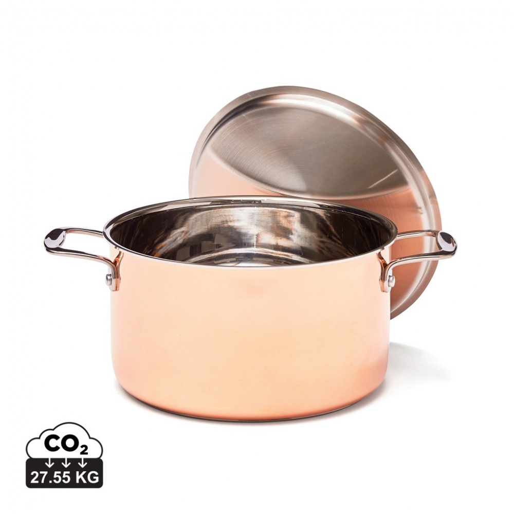 Logotrade advertising product image of: VINGA Baron copper saucepan