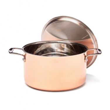 Logo trade advertising products image of: VINGA Baron copper saucepan