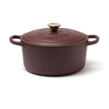 Logo trade promotional gifts picture of: VINGA Monte enameled cast iron pot 5.5L