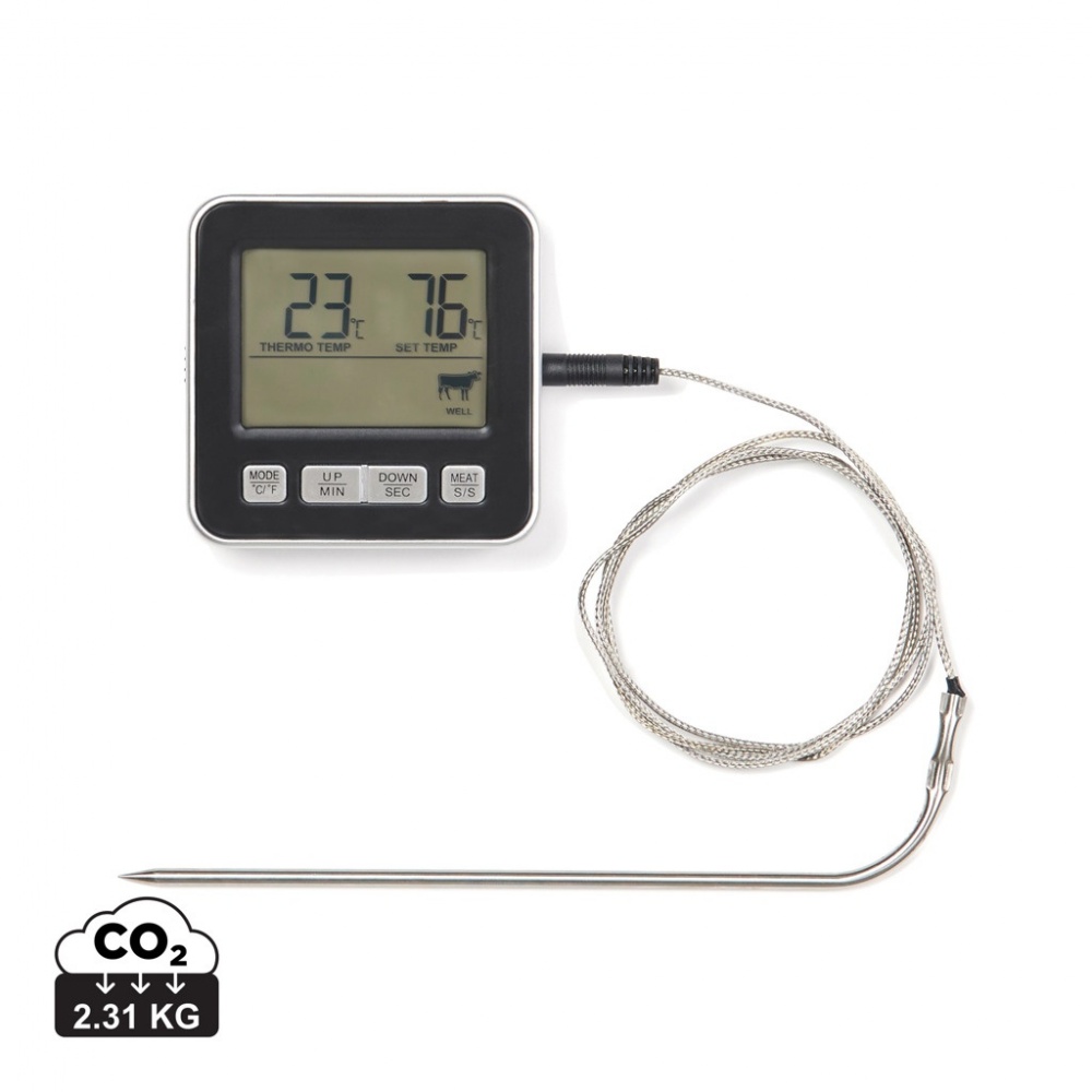 Logo trade promotional products image of: VINGA Hays thermometer