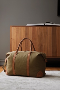 Logotrade corporate gifts photo of: VINGA Bosler RCS recycled canvas weekend bag