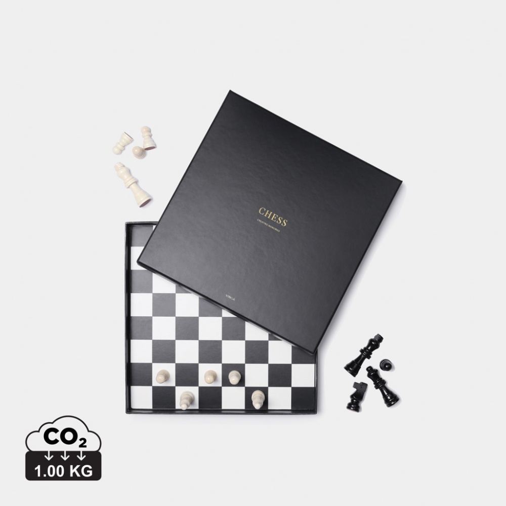 Logo trade corporate gifts image of: VINGA Chess coffee table game