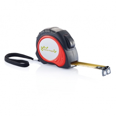 Logo trade promotional giveaway photo of: Tool Pro measuring tape - 5m/19mm