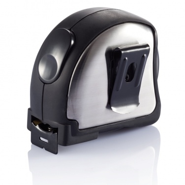 Logo trade promotional merchandise image of: Stainless steel tape - 5m/25mm