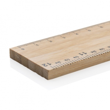 Logotrade corporate gift picture of: Timberson extra thick 30cm double sided bamboo ruler