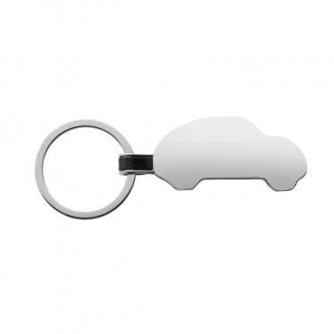 Logotrade promotional product picture of: RCS recycled zinc alloy car keyring