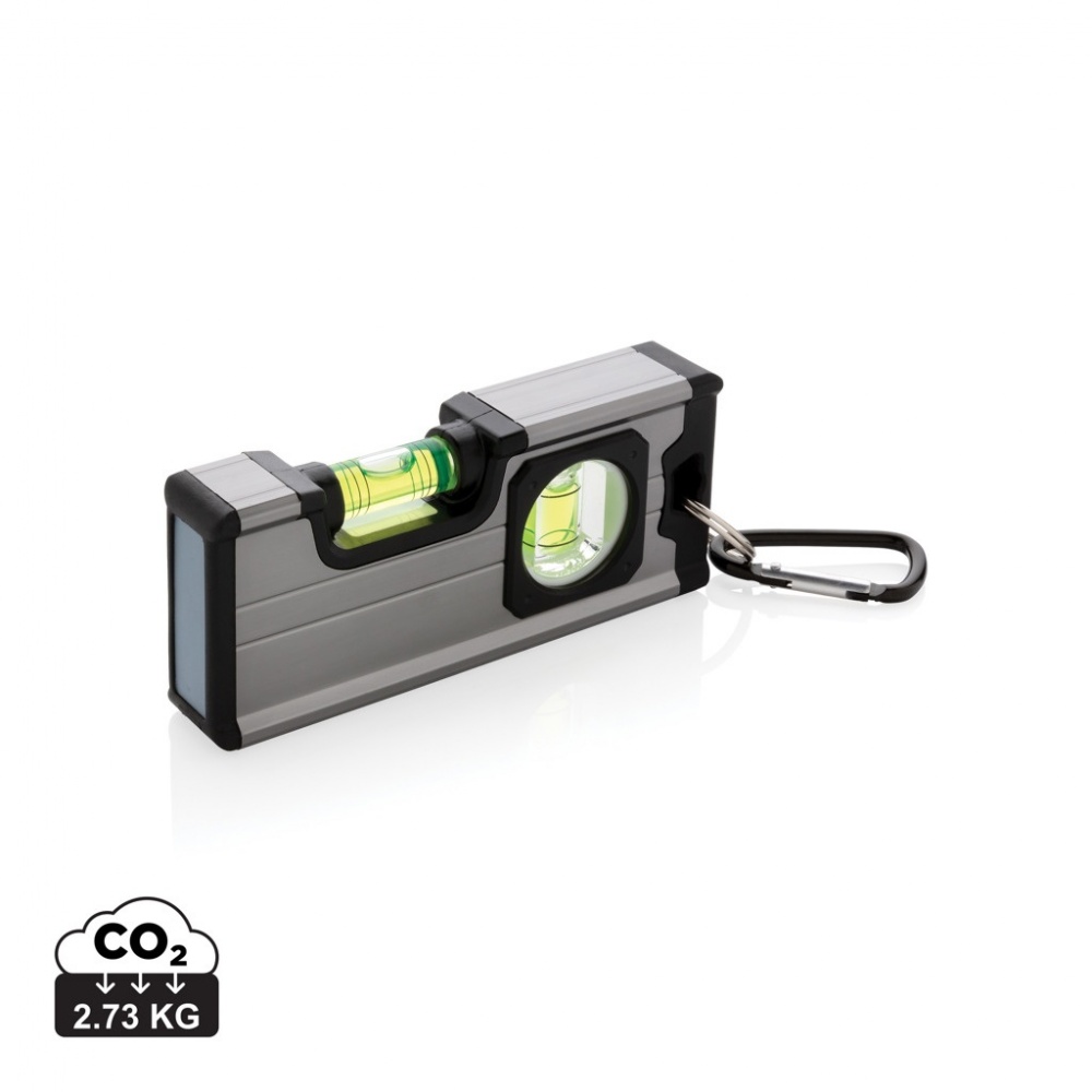 Logo trade promotional merchandise photo of: Magnetic level ruler medium