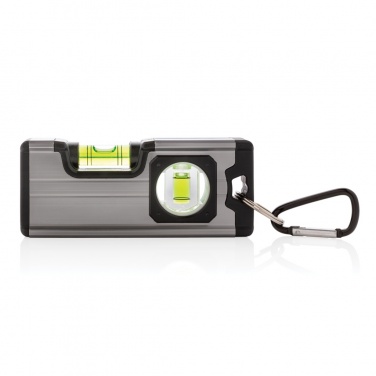 Logo trade promotional items image of: Magnetic level ruler medium