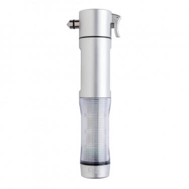 Logo trade promotional products picture of: Emergency light with hammer