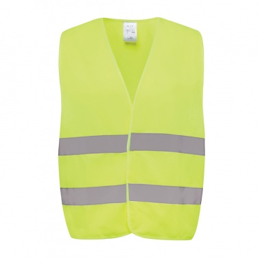 Logo trade advertising products picture of: GRS recycled PET high-visibility safety vest