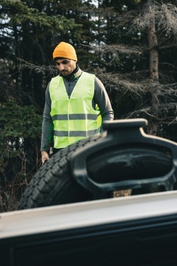 Logo trade advertising products image of: GRS recycled PET high-visibility safety vest