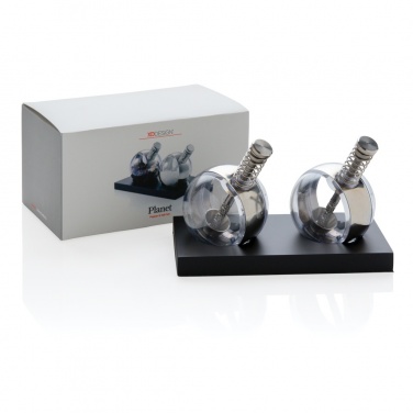 Logo trade promotional merchandise photo of: Planet pepper & salt set