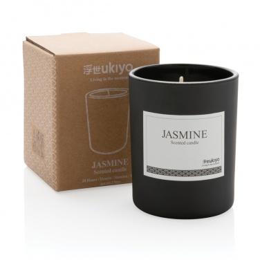 Logo trade advertising products image of: Ukiyo small scented candle in glass
