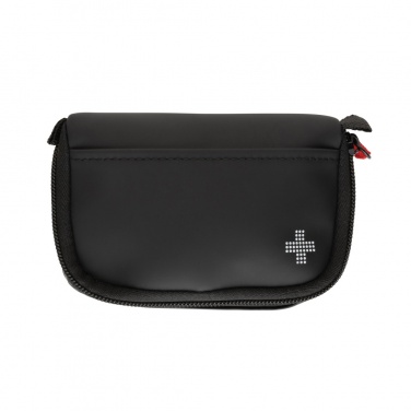 Logo trade advertising product photo of: RCS recycled nubuck PU pouch first aid set mailable