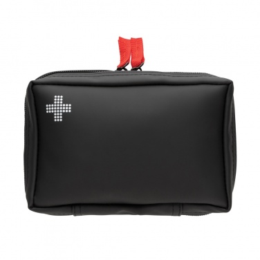Logotrade promotional giveaway picture of: RCS recycled nubuck PU pouch  first aid set