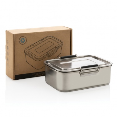 Logo trade corporate gifts picture of: RCS Recycled stainless steel leakproof lunch box