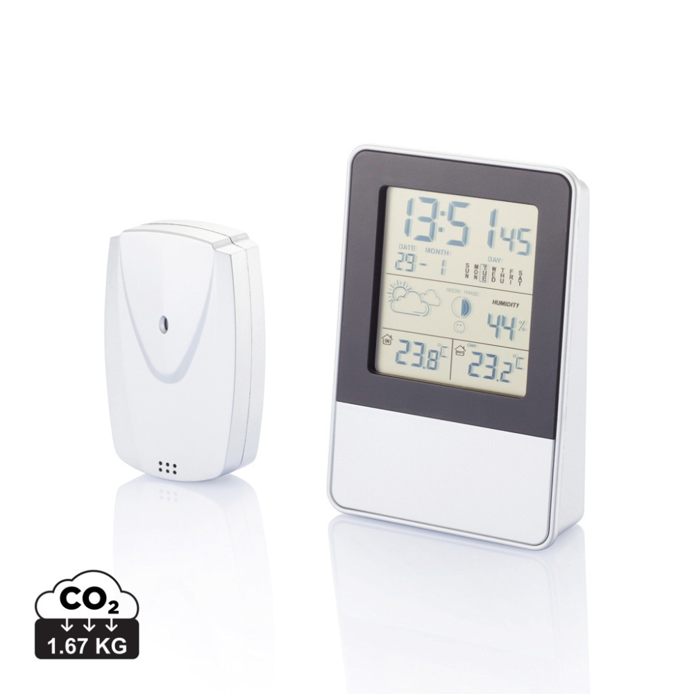 Logotrade advertising product picture of: Indoor/outdoor weather station