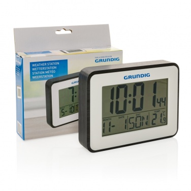 Logotrade corporate gift picture of: Grundig weatherstation alarm and calendar