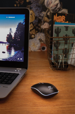 Logotrade promotional merchandise picture of: Light up logo wireless mouse