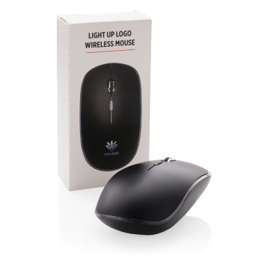 Logotrade promotional products photo of: Light up logo wireless mouse