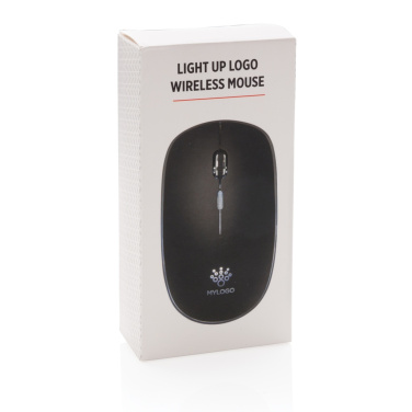 Logotrade promotional gifts photo of: Light up logo wireless mouse